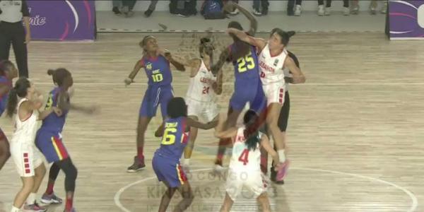 La RDC lors de son match face au Liban