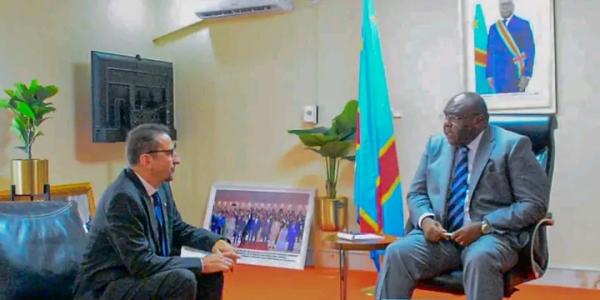 Jean-Pierre Bemba et Bruno Lemarquis