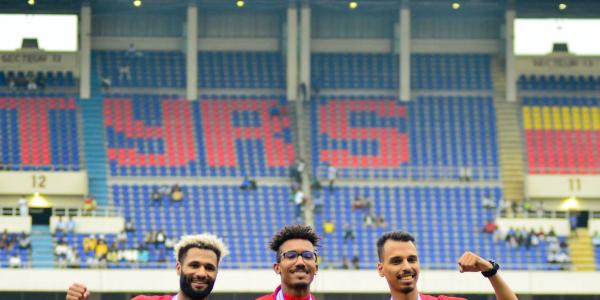 Le trio marocain, champion dans l'athlétisme