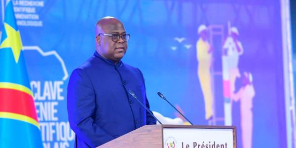 Félix Tshisekedi au lancement du 1er conclave des génies scientifiques 