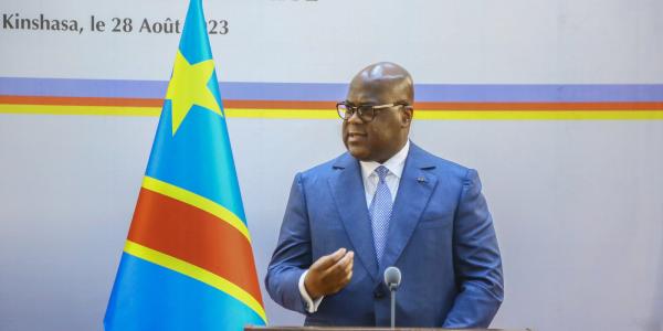 Félix Tshisekedi, président de la RDC
