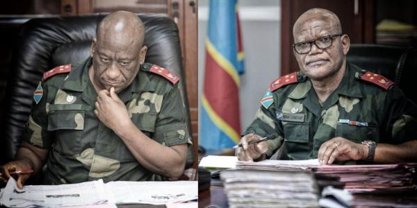 Les Gouverneurs militaires de l'Ituri et du Nord-Kivu 
