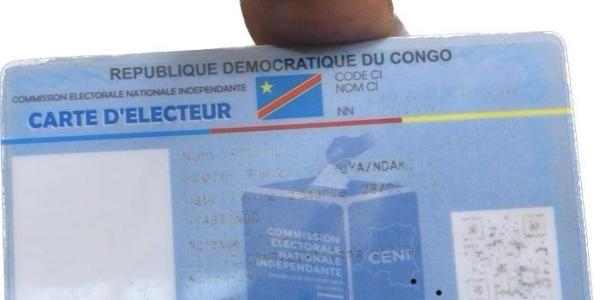 Carte d'électeur défectueuse 