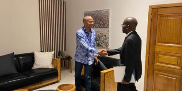 Moïse Katumbi et Matata Ponyo 
