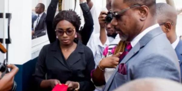 Tony Mwaba lors de l'inauguration
