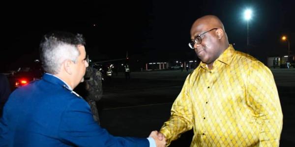 Félix Tshisekedi et Luiz Inacio Lula da Silva.