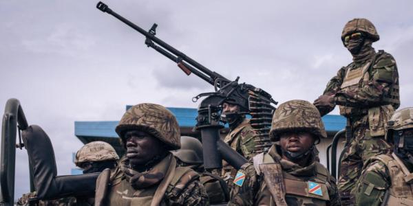 Les militaires de FARDC 