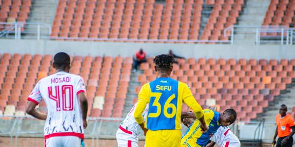 Le match de Lupopo contre l'équipe Sud Africaine
