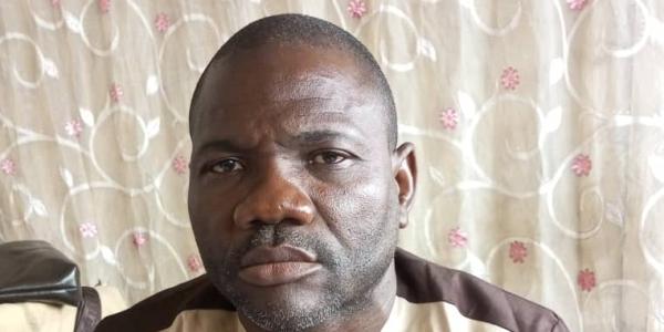 Chef de division des Petites et Moyennes Entreprises (PME) de la commune de Limete, Gautier Ngazi Ngambi.