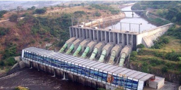 Barrage d'Inga, photo tirée sur Google