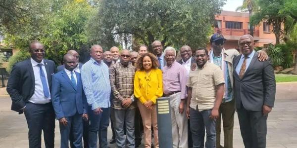 Photo d'illustration des délégués de Congo ya Makasi à Pretoria 