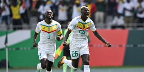 Les joueurs du Sénégal 