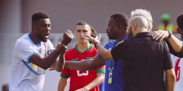 Altercation survenue à la fin du match 
