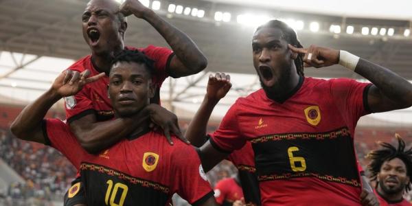 Les joueurs Angolais 