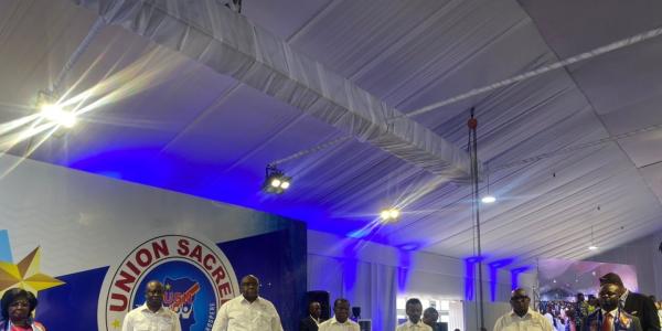 Les hauts cadres de l'Union Sacrée de la Nation 