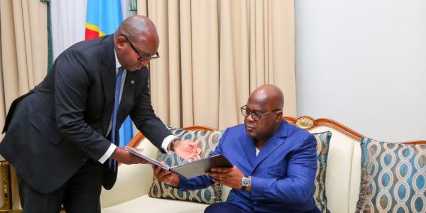 Félix Tshisekedi et Sama Lukonde 