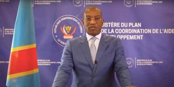 Guylain Nyembo, vice-premier ministre, ministre du Plan et de la Coordination de l'aide au Développement 