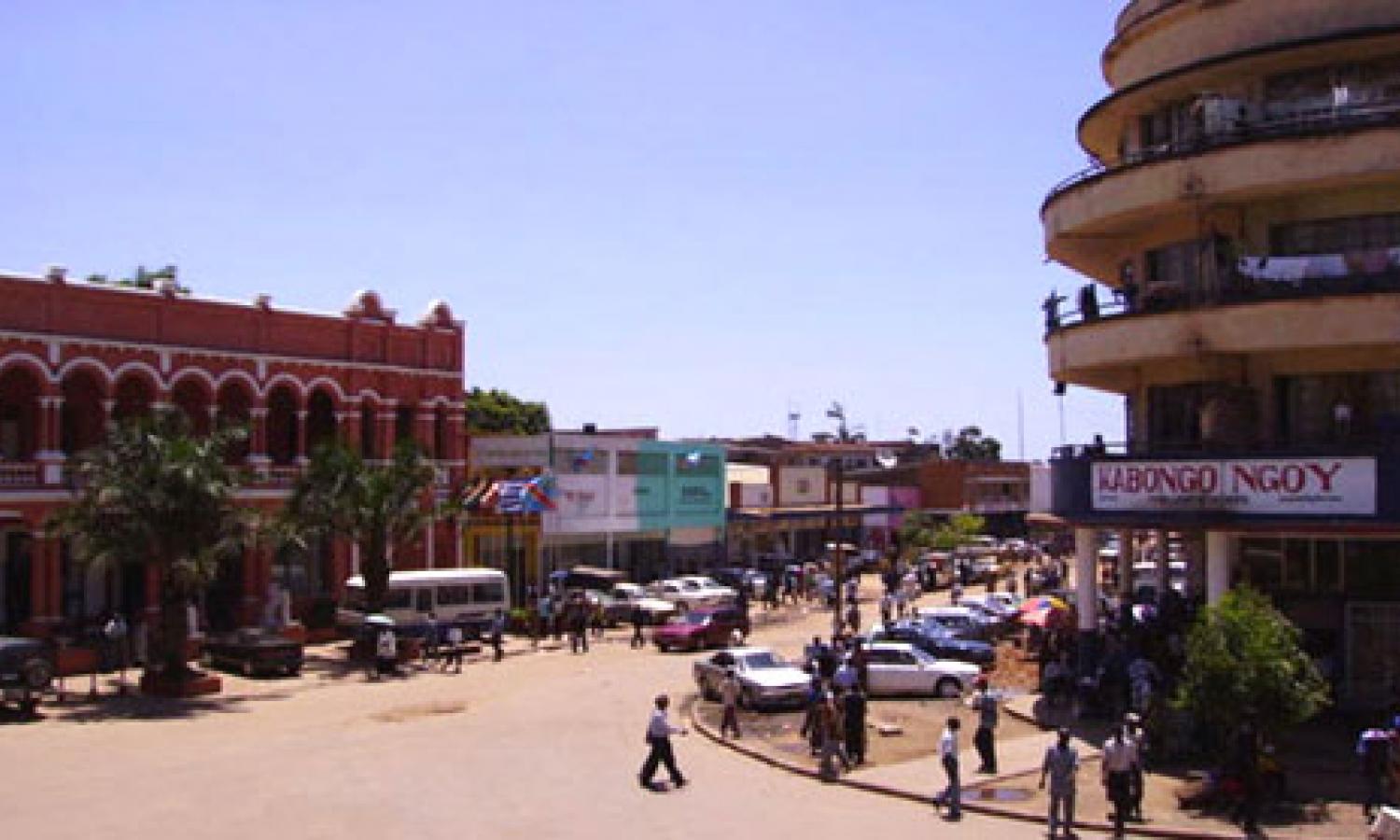 Une vue de la ville de Lubumbashi