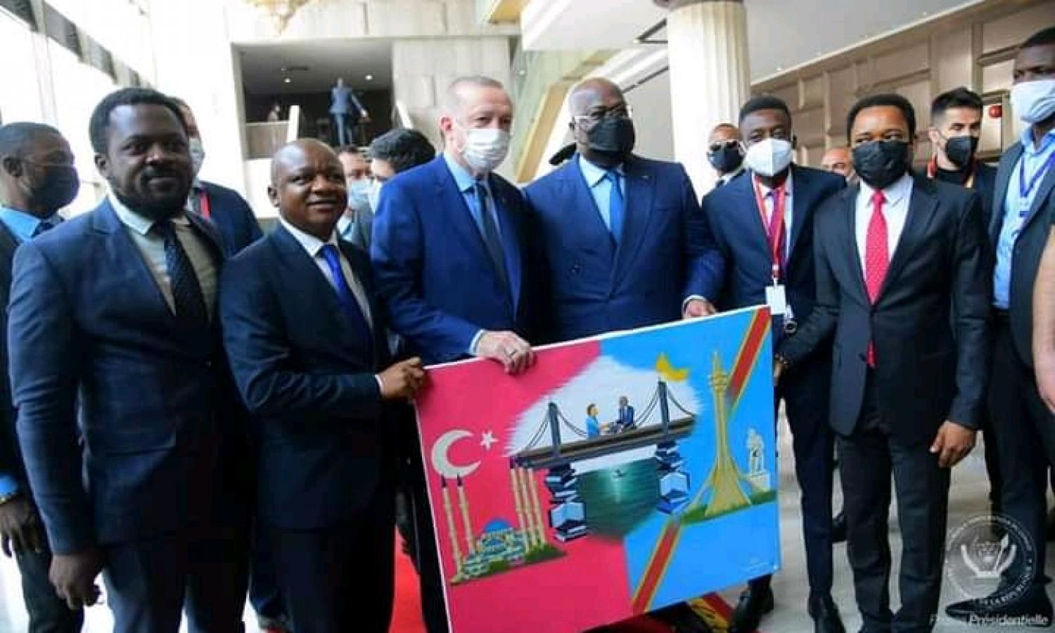 Kinshasa signe sept accords  de developppement avec Ankara 
