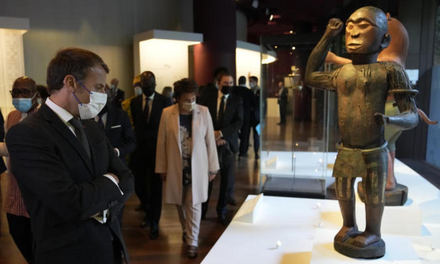 La France entame la restitution des oeuvres d'art au Benin