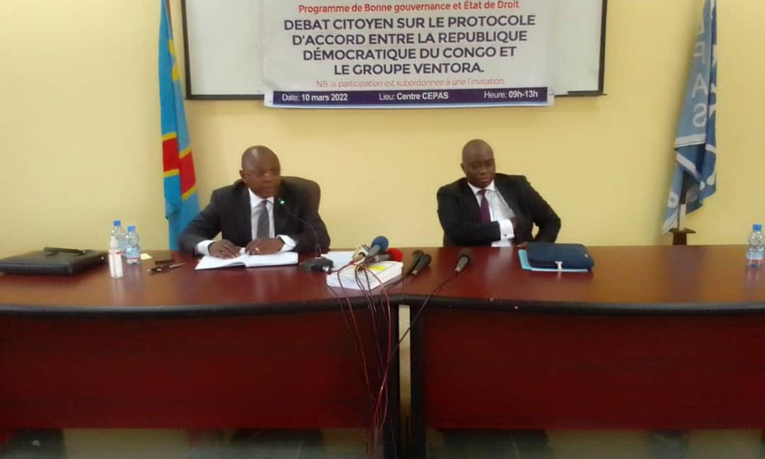 RDC-Ventora : ACAJ salue l’accord signé