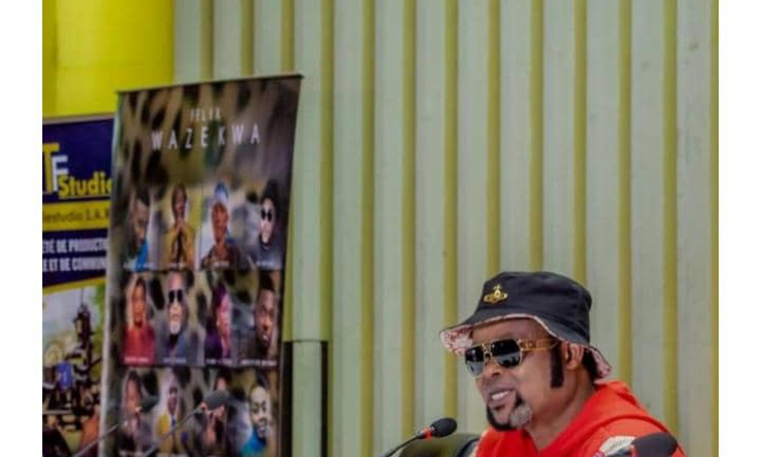 Félix Wazekwa salue le sens du patriotisme de ses collègues musiciens.