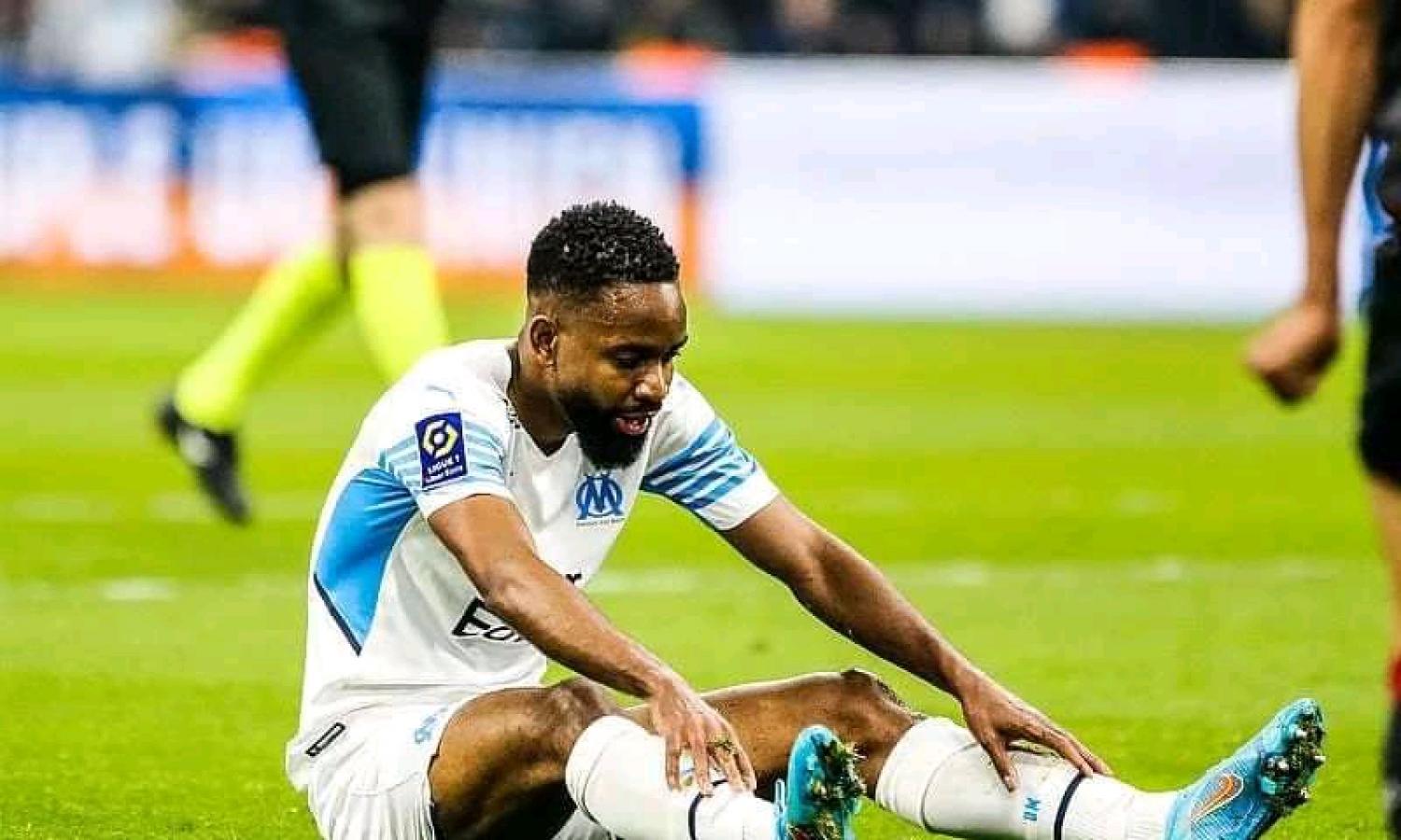 Cédric Bakambu lors de la défaite de Marseille face à Paris Saint-Germain (2-1)