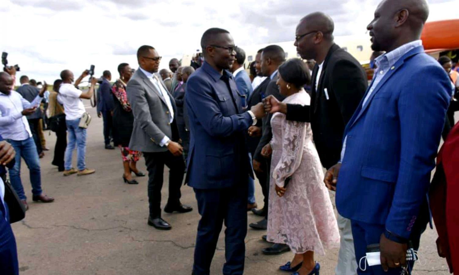 Julien Paluku à Lubumbashi 
