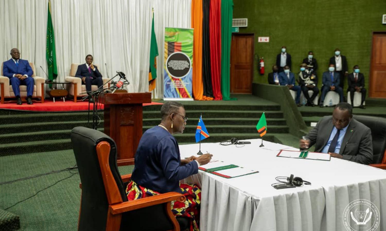 Un accord de batterie RDC-Zambie à Lusaka