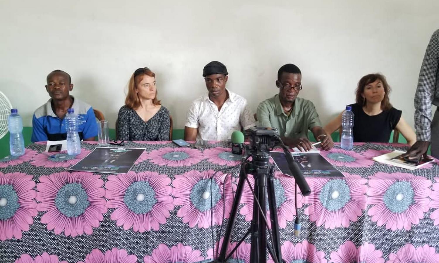Point de presse des organisateurs du festival international Meyabe à Kinshasa 