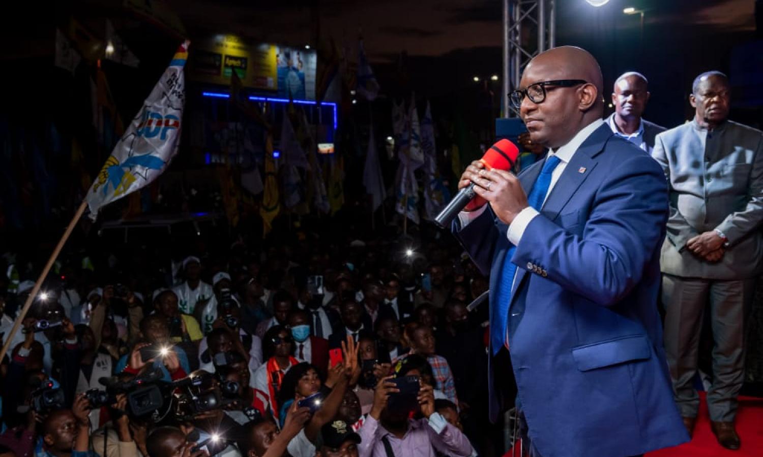 Sama Lukonde Premier Ministre congolais à Lubumbashi 