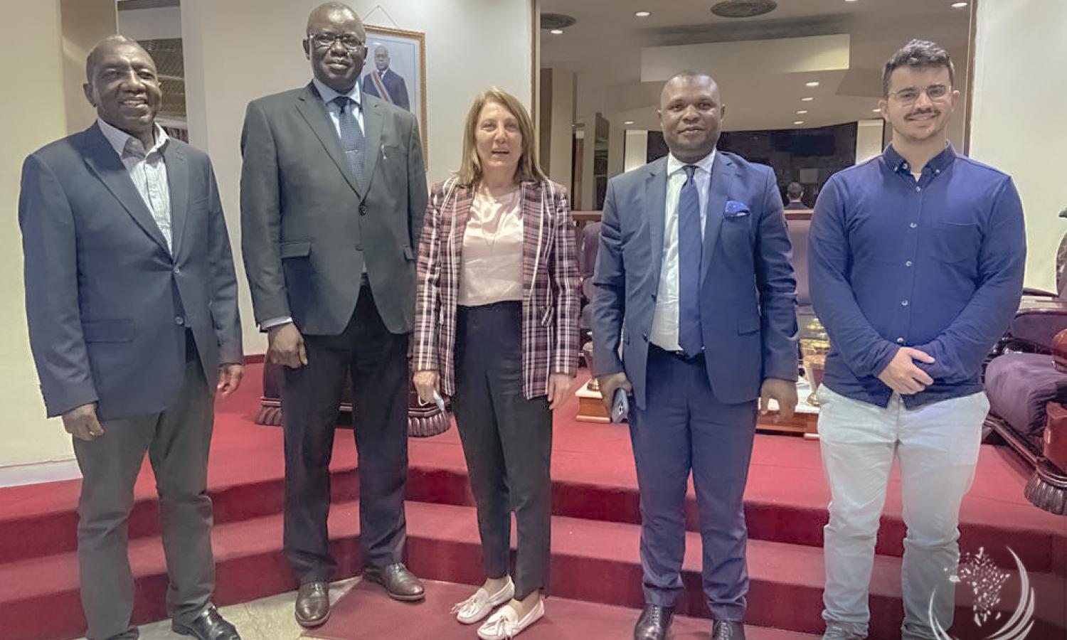 Une forte équipe des experts du comité international de la Francophonie à Kinshasa 