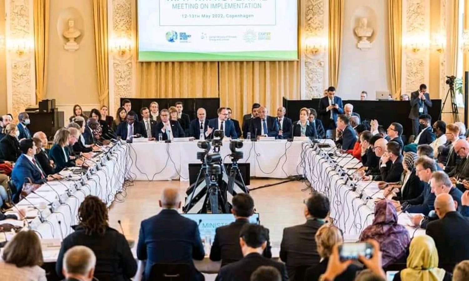 Eve Bazaiba participe à la réunion ministérielle de Copenhague 