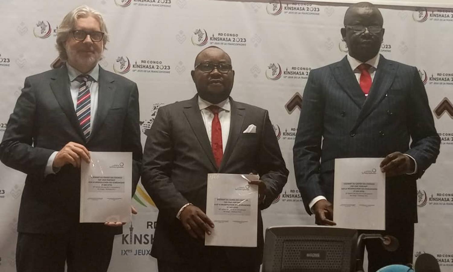 Signature d'un avenant du cahier des charges entre la RDC et l'OIF