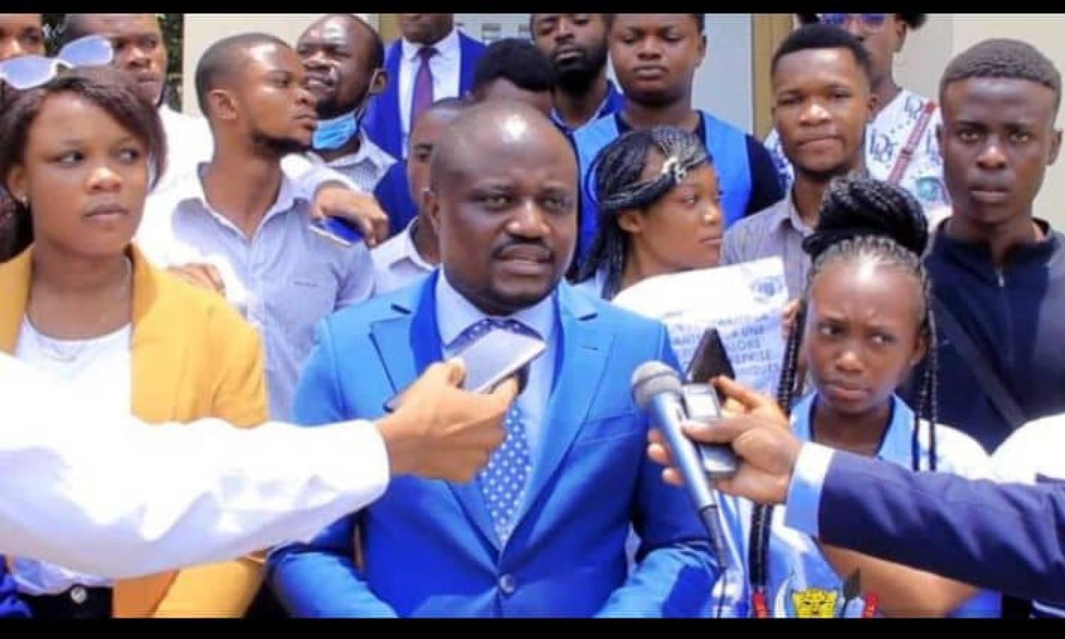 Muhindo Nzangi promet le relogement imminent des étudiants dans les homes de l'UNIKIN