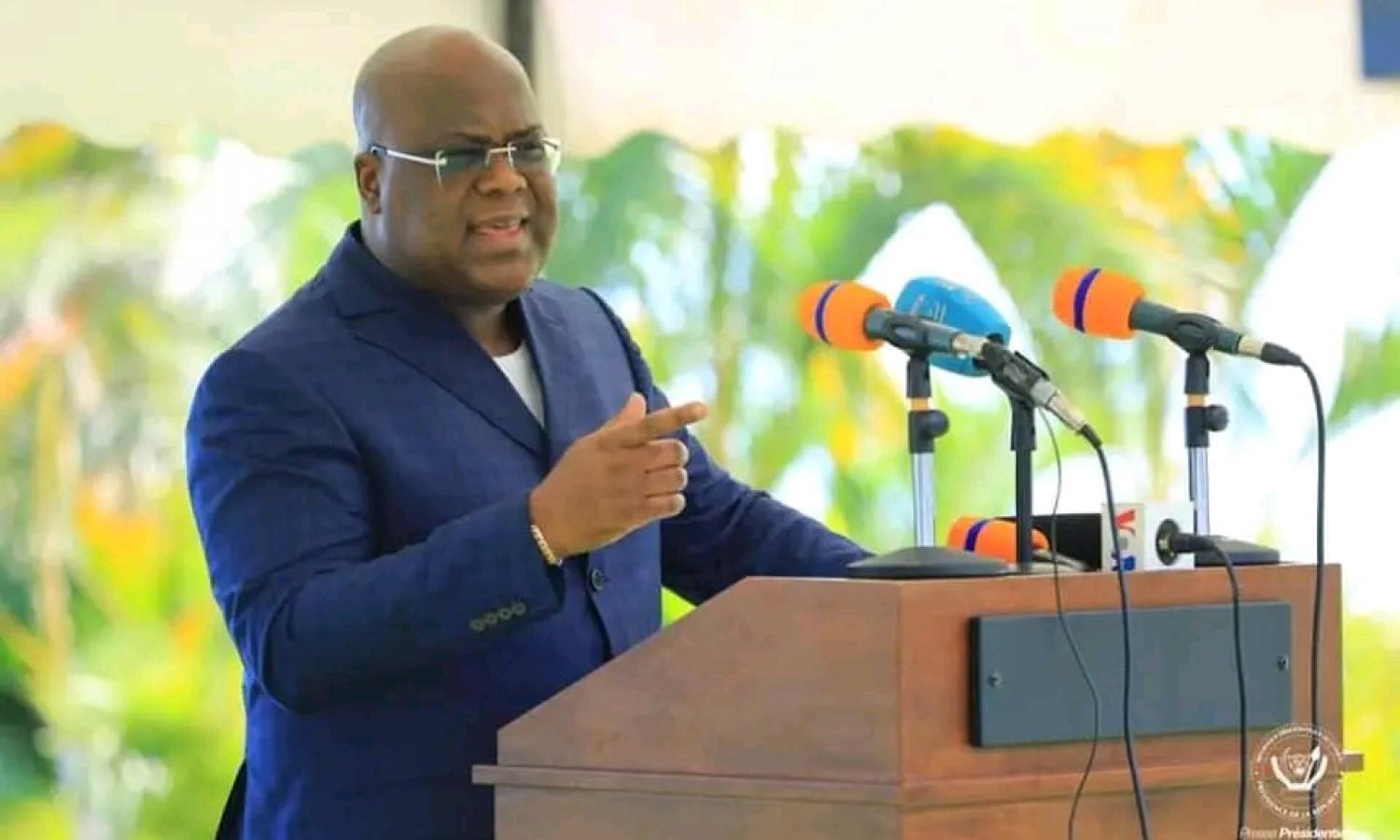 Le Président Félix Tshisekedi 