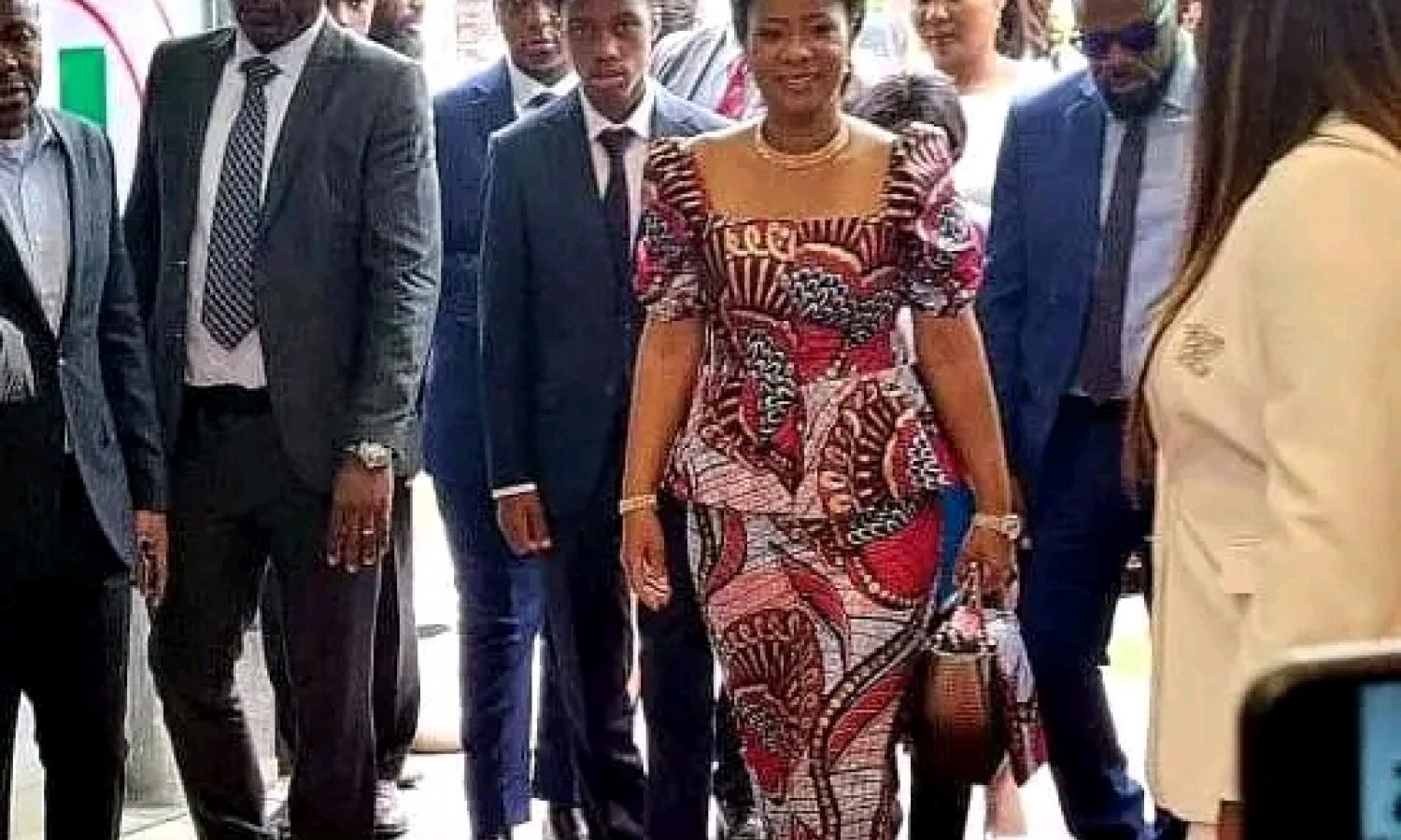 Olive Lembe Kabila inaugure l'hôpital moderne dénommé "CHIP"