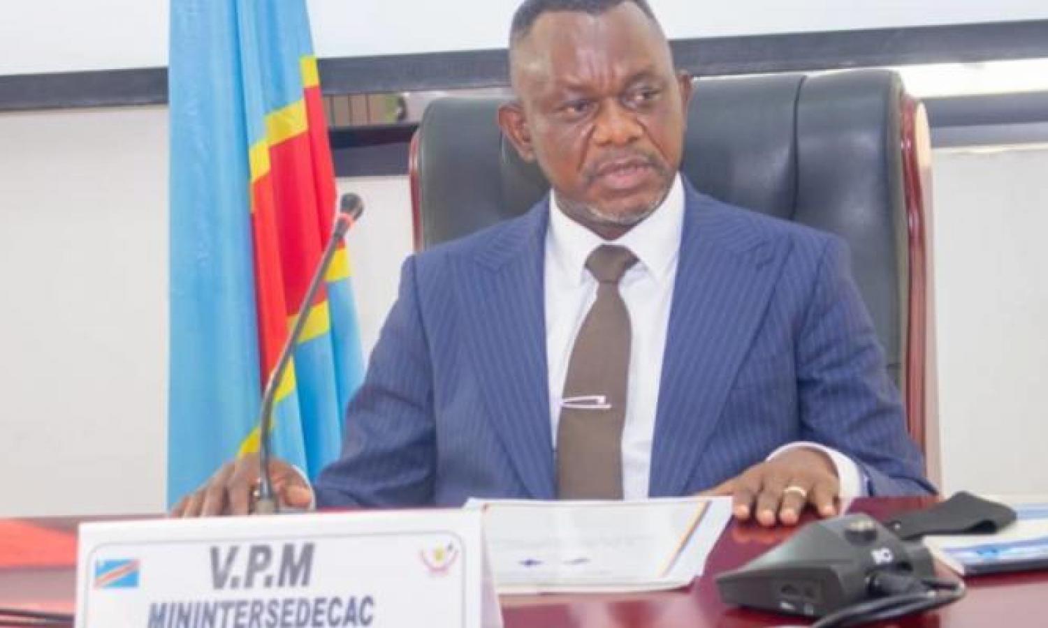 Daniel Aselo ministre de l'intérieur congolais 