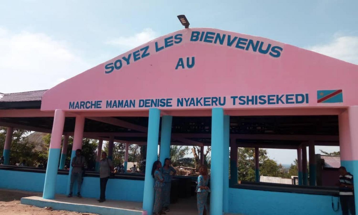 La ville de Kindu a un nouveau marché, don de Denise Nyakeru