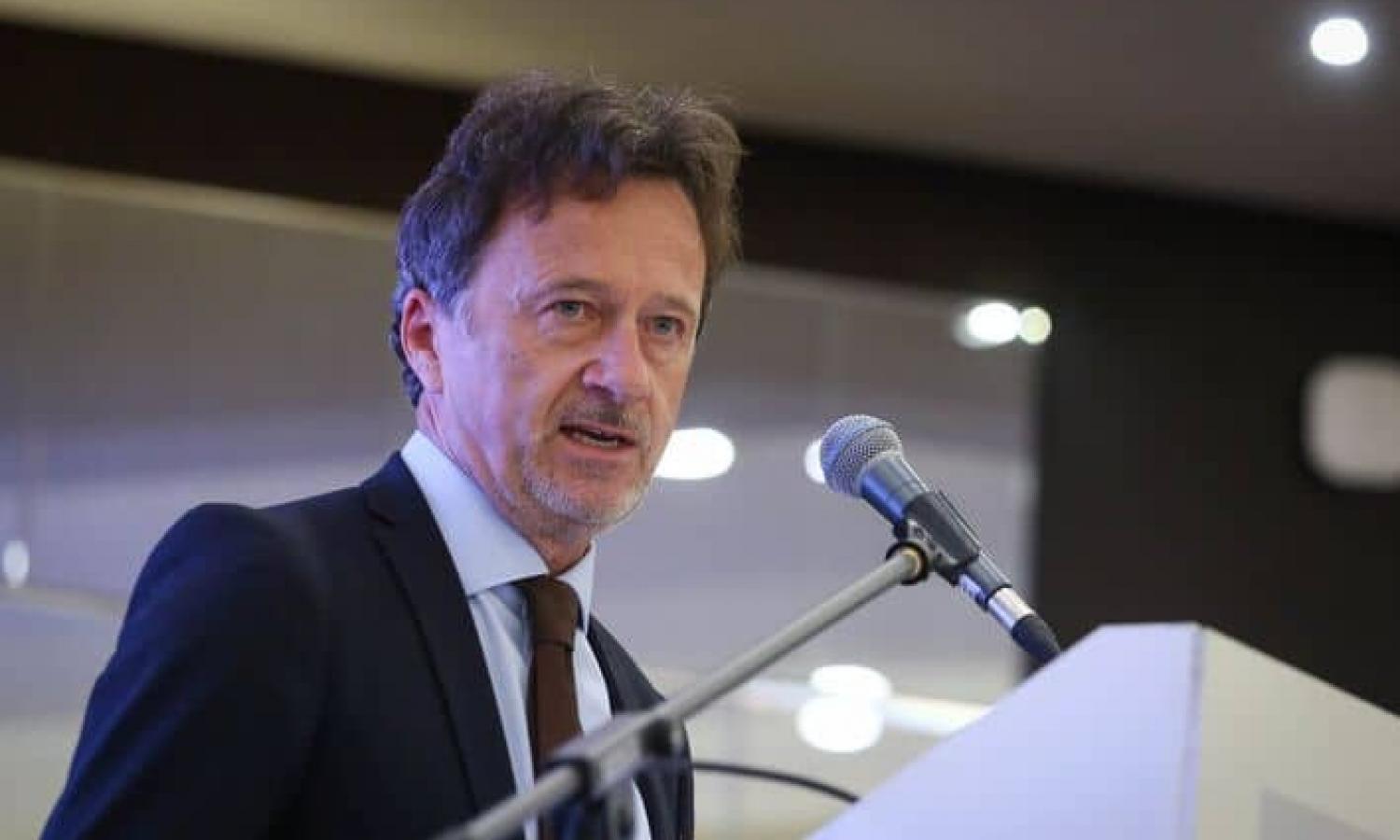 L'ambassadeur allemand en RDC Olivier Shnakenberg 