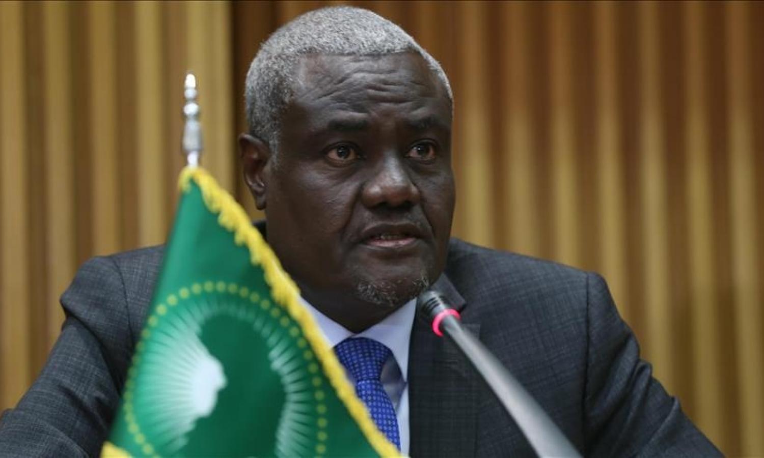 Le président de la Commission de l'Union Africaine Musa Faki Mahamat