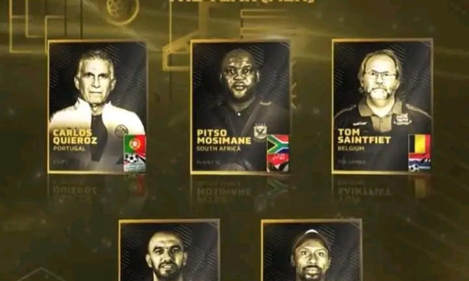 Nominés CAF Awards 2022