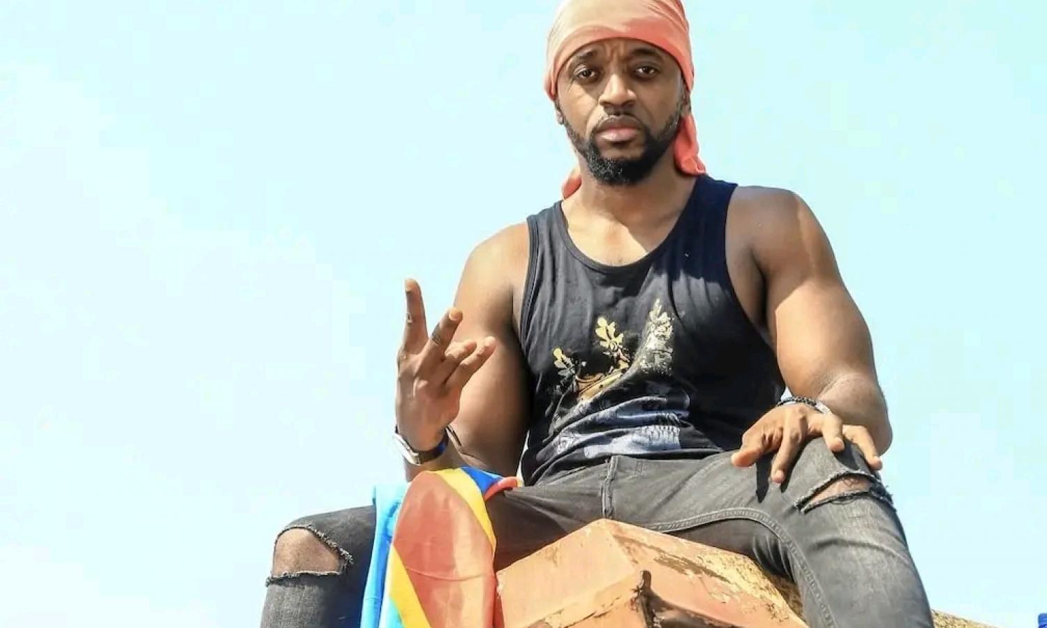 Le rappeur congolais Alesh 