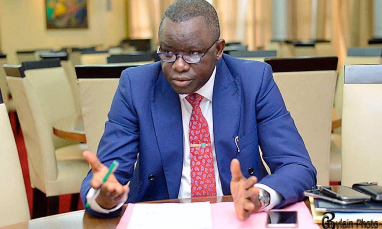 Le directeur national des Jeux de la Francophonie  Isidore Kwandja Ngembo