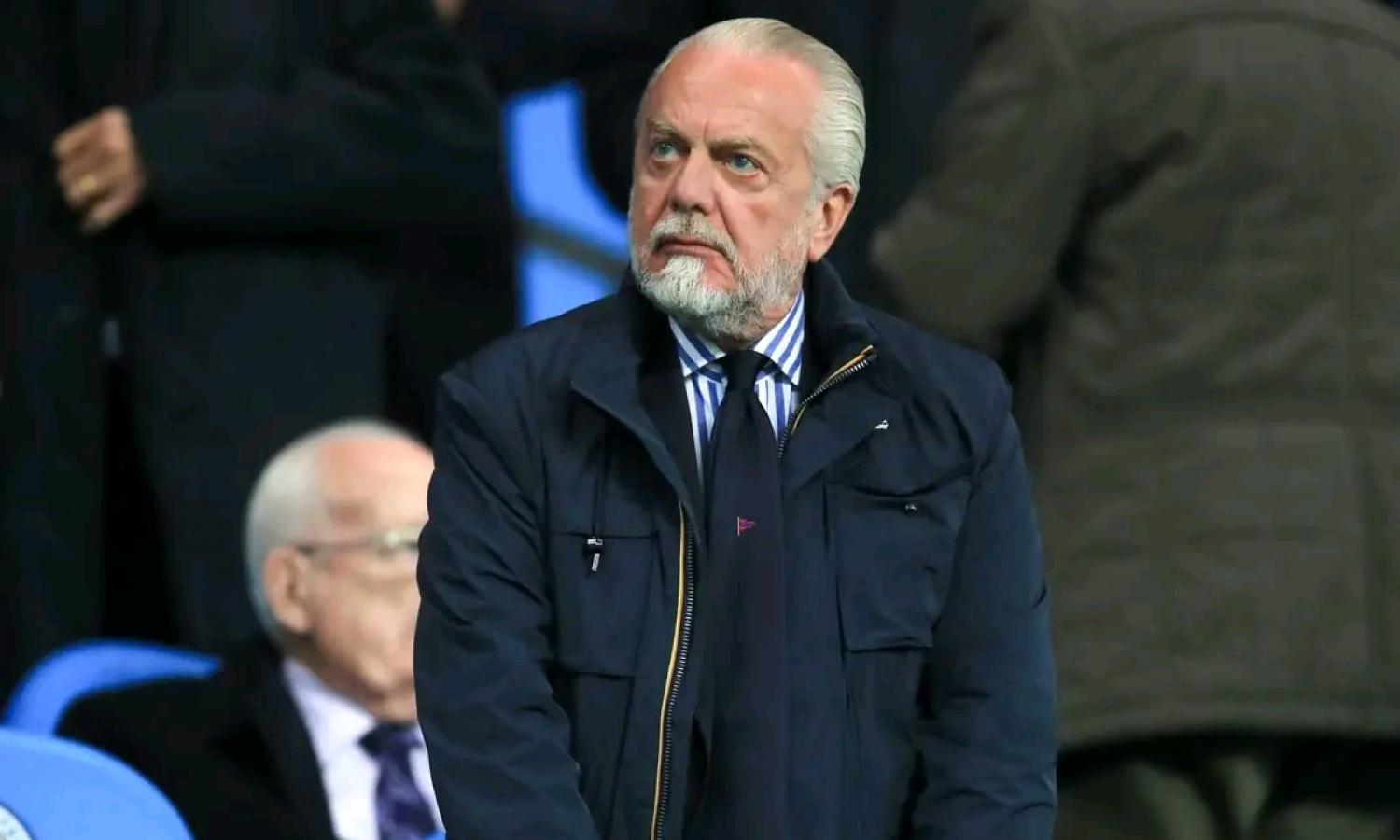 Le président du Napoli FC, Aurelio De Laurentiis 