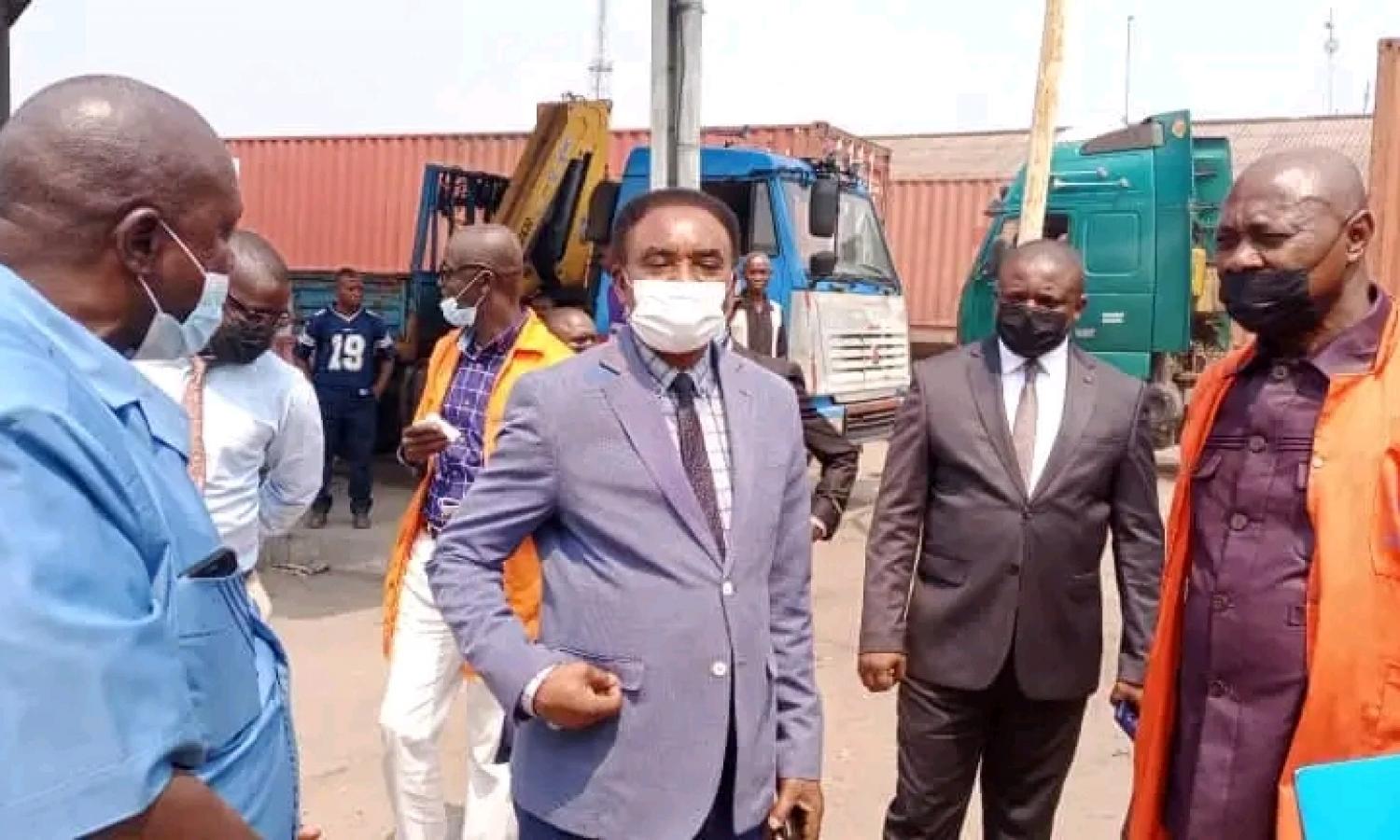 Herman Mutima Sakrini, directeur général de l'Office des Routes