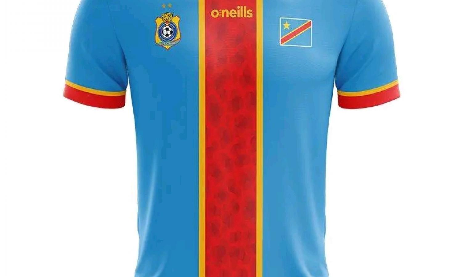 Ancien maillot des Léopards de la RDC 