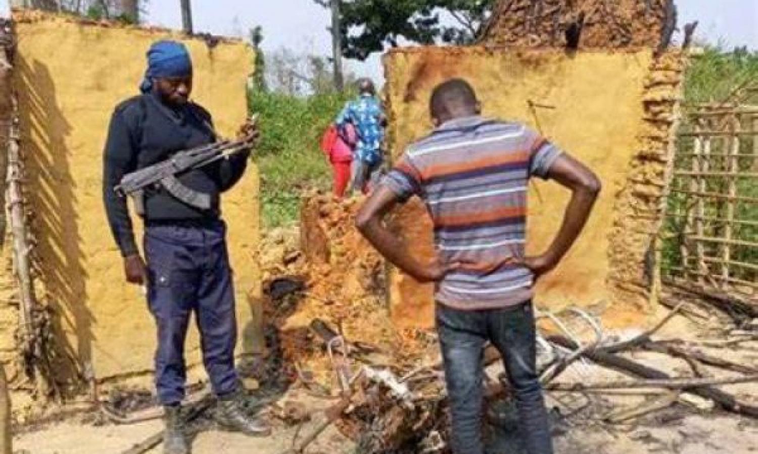 Une image du conflit ethnique de Kwamouth