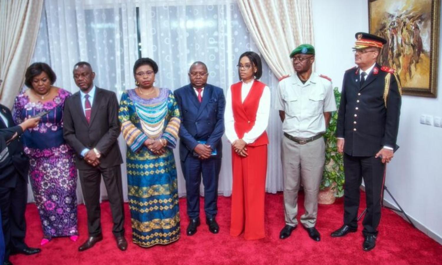 La délégation des membres du Gouvernement dépêchée à Kwamouth dans le Maï-Ndombe