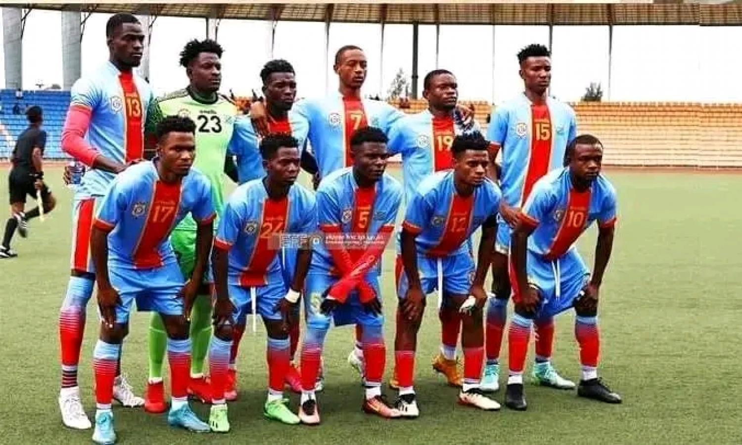 Les Léopads U23 de la RDC 